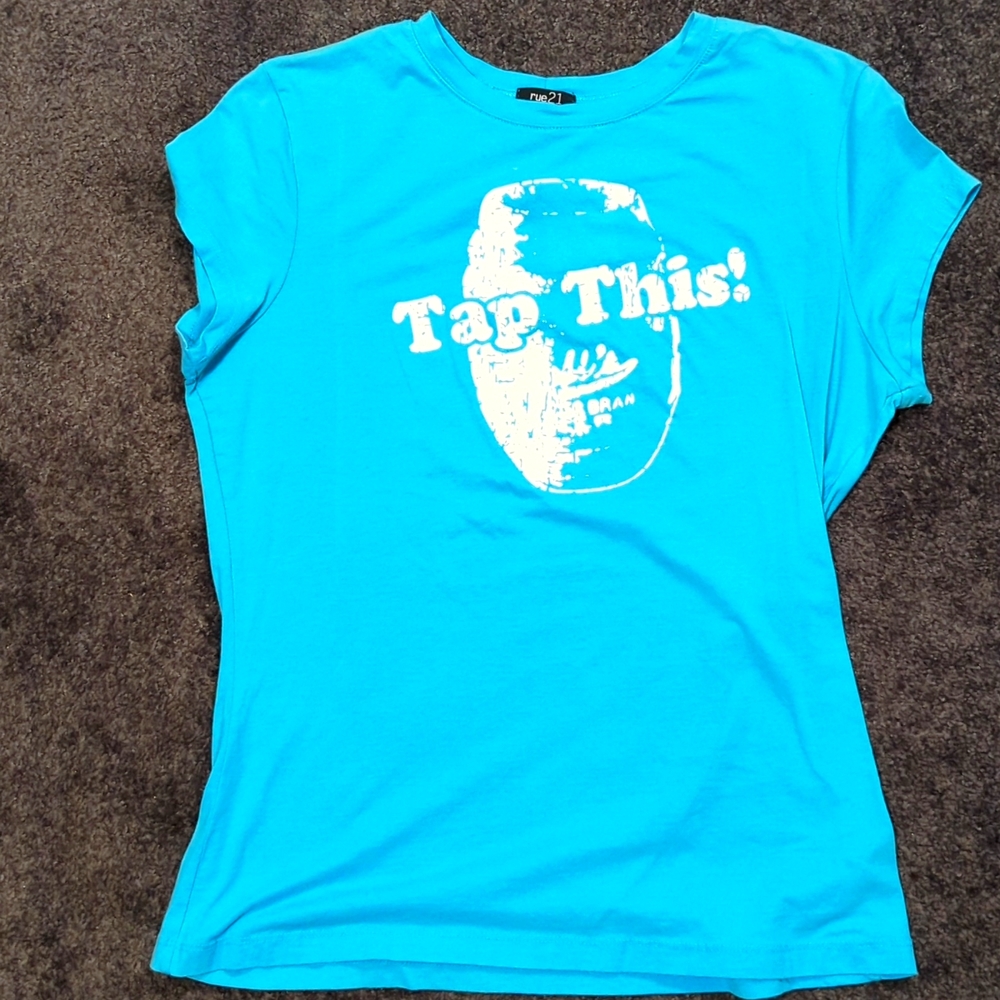Rue 21 Tap this T-shirt size XL turquoise